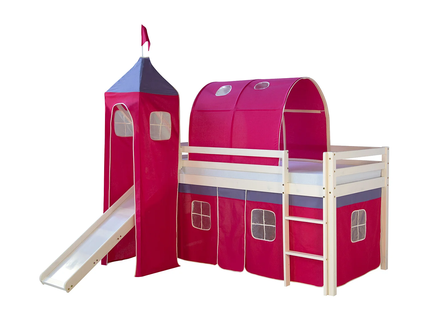 Bett 90x70x100 cm rosa 1442