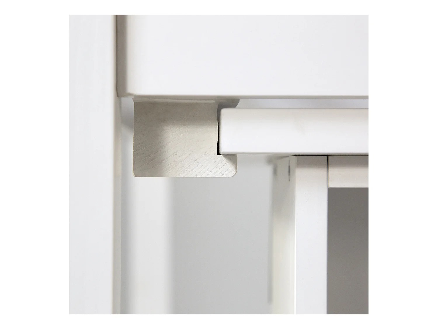 Kinderbett 90x200 cm weiß