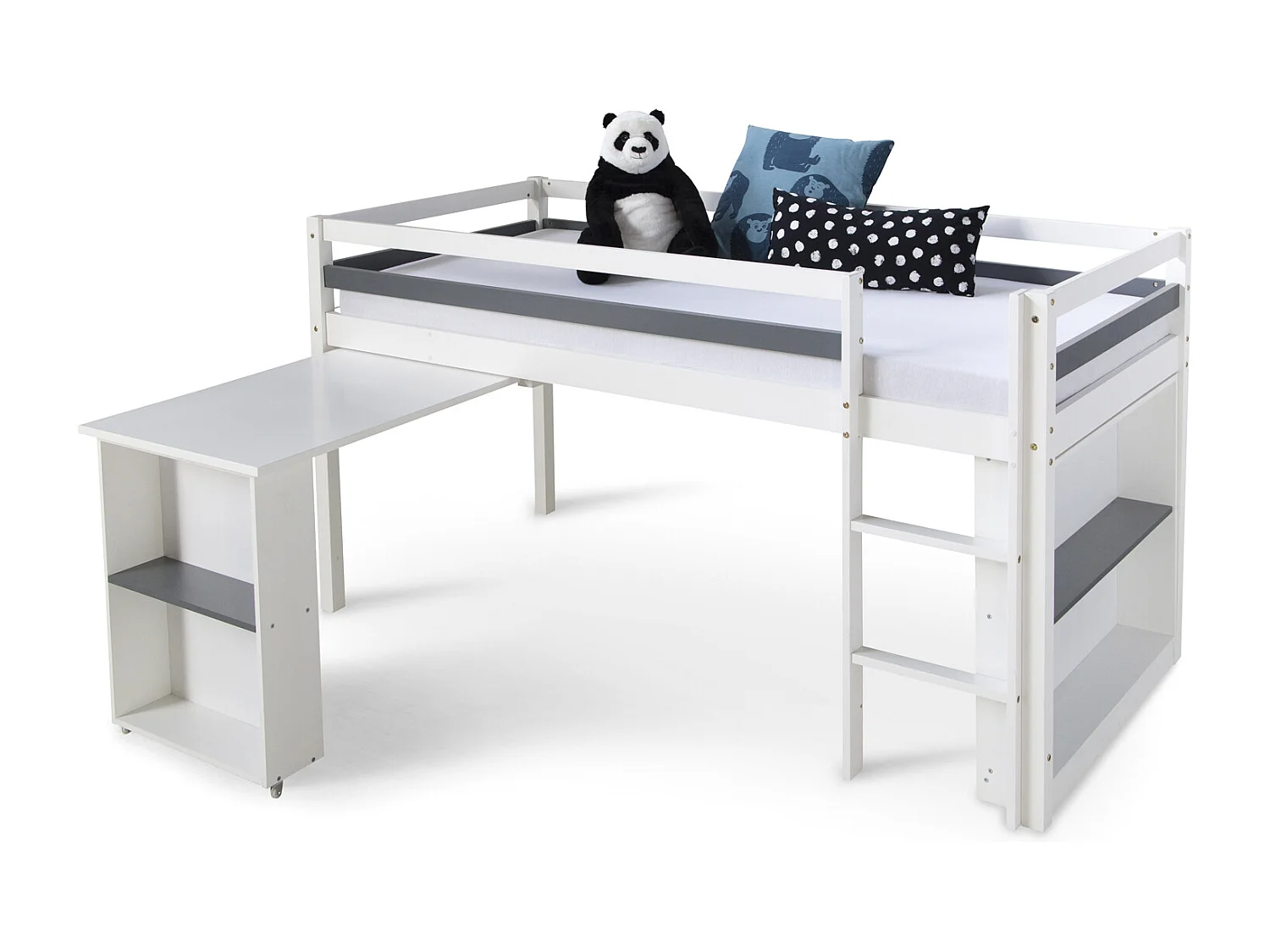 Lit enfant 90x200 cm blanc