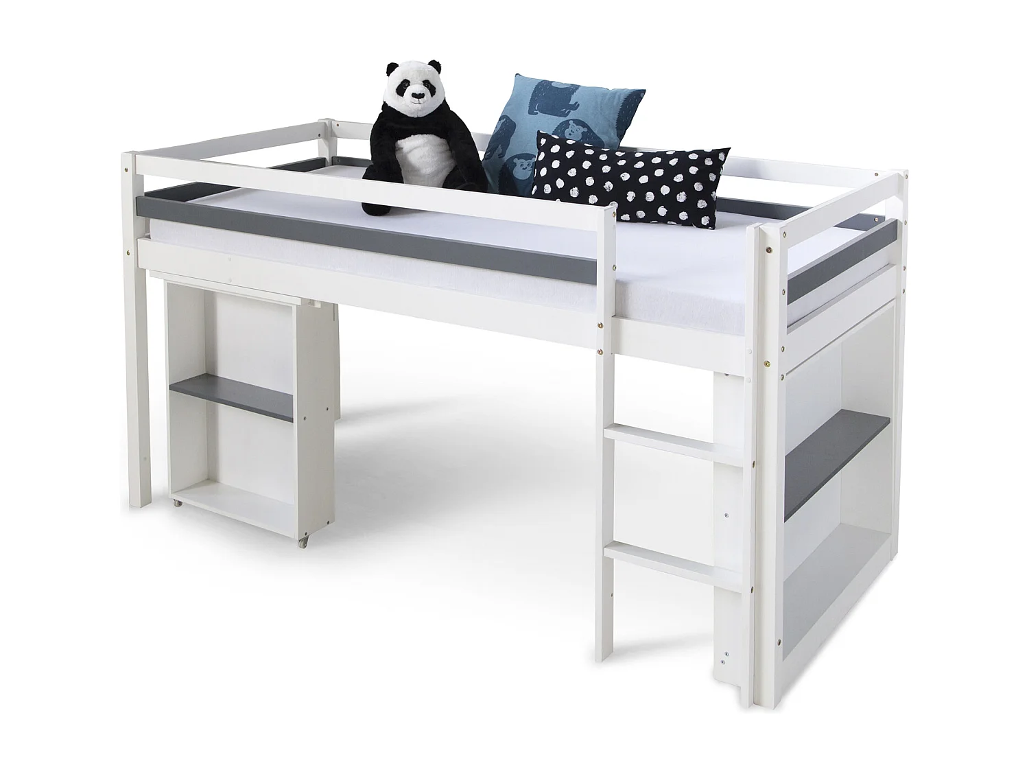 Lit enfant 90x200 cm blanc