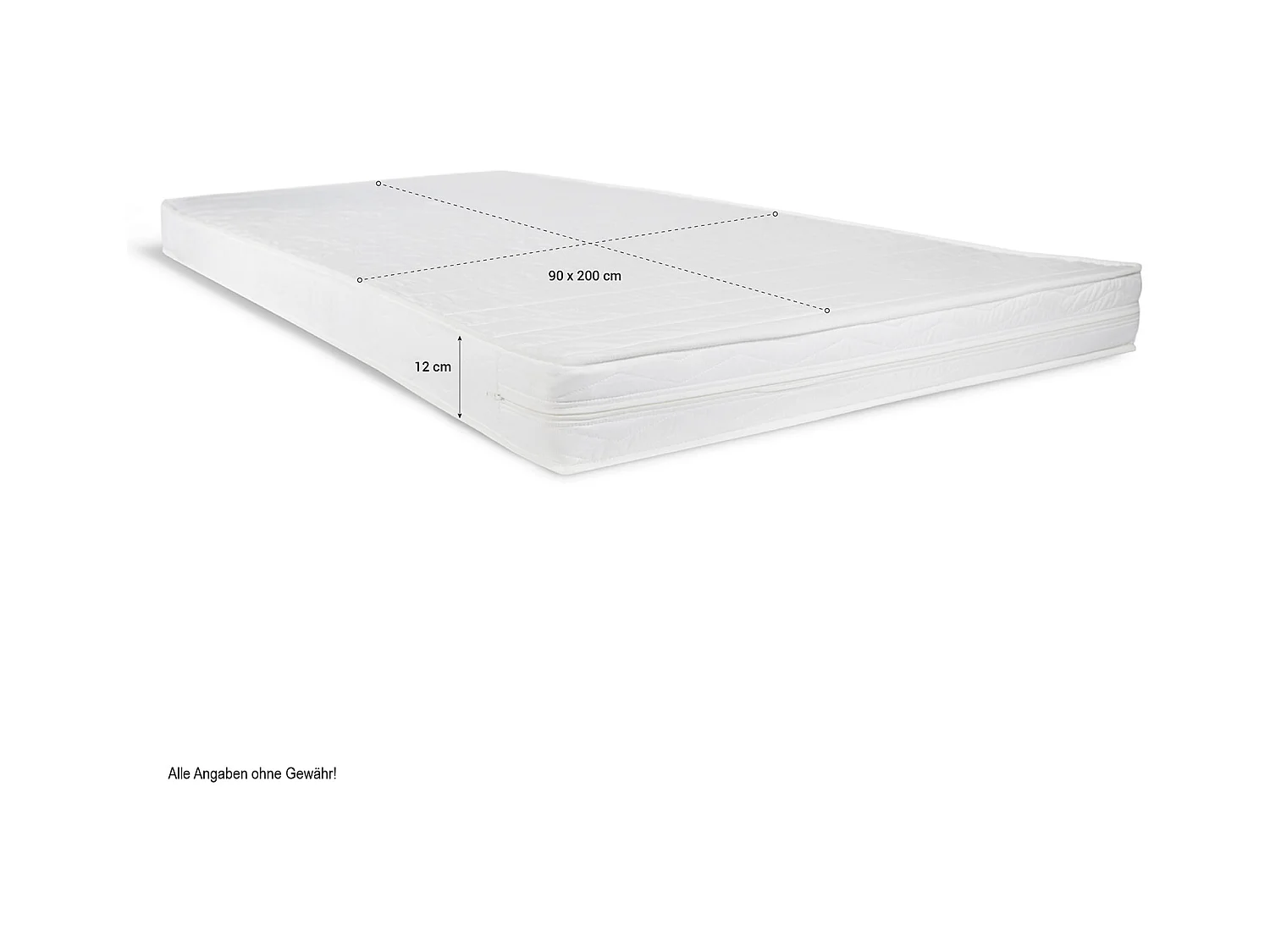 Hochbett 90x200 cm blau