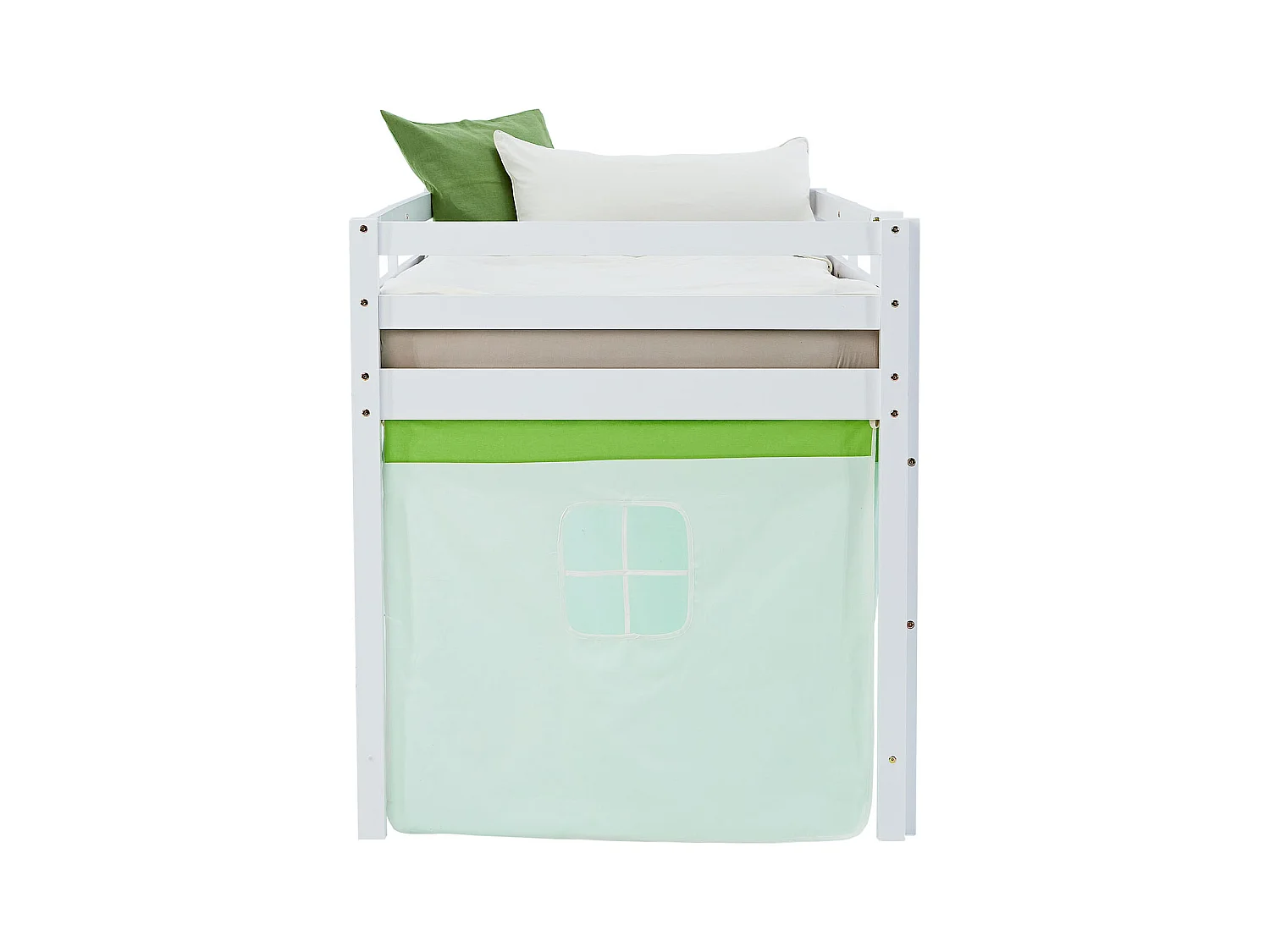 Hochbett 90x200 cm Grün