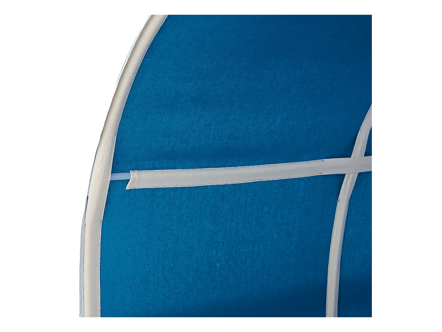 Lit Mezzanine pour Enfants 90x200 cm Blanc Bleu