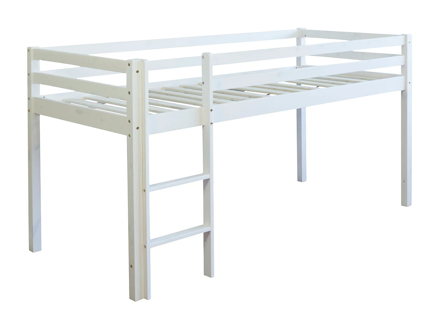 Lit mezzanine 90x200 cm Rouge