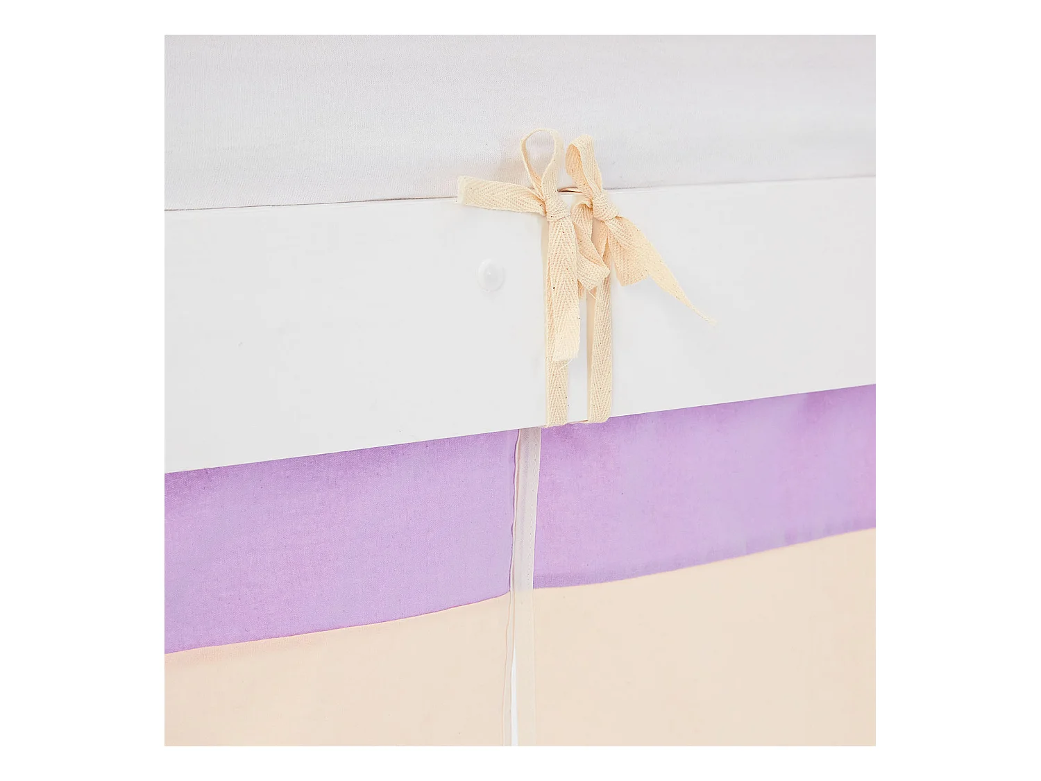 Hutbed 90x200 cm Paars Perzik Loft Stapelbed