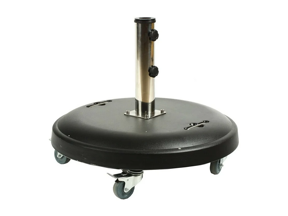 Pied de parasol noir 50 kg Hespéride