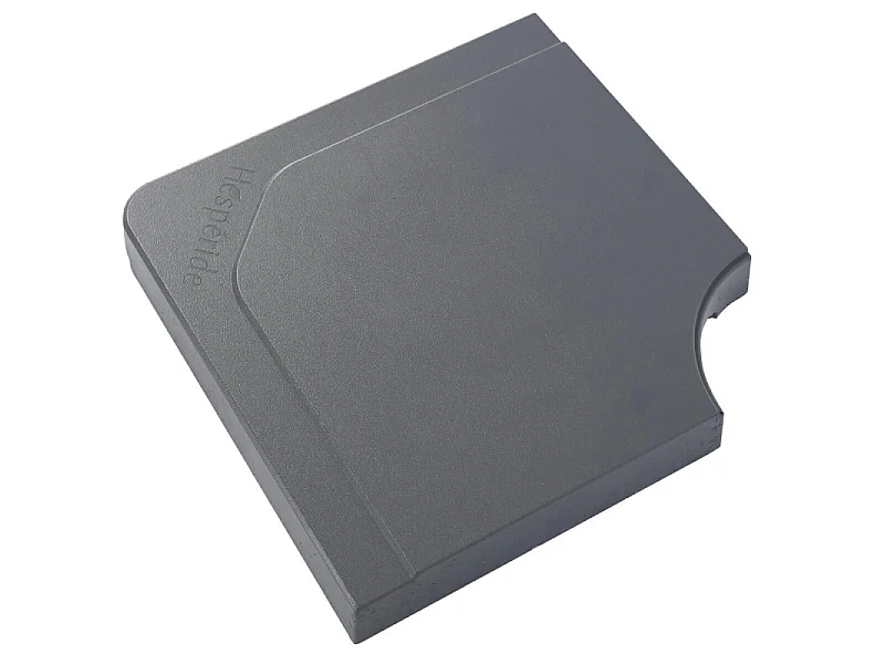 Dalle pour parasol 15 kg béton Stacio ardoise Hespéride