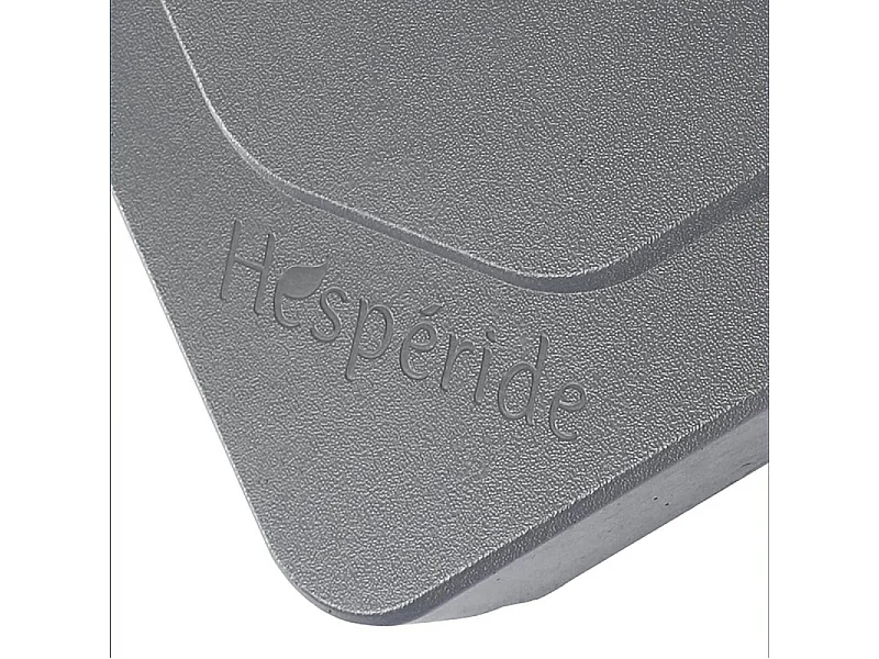 Dalle pour parasol 15 kg béton Stacio ardoise Hespéride