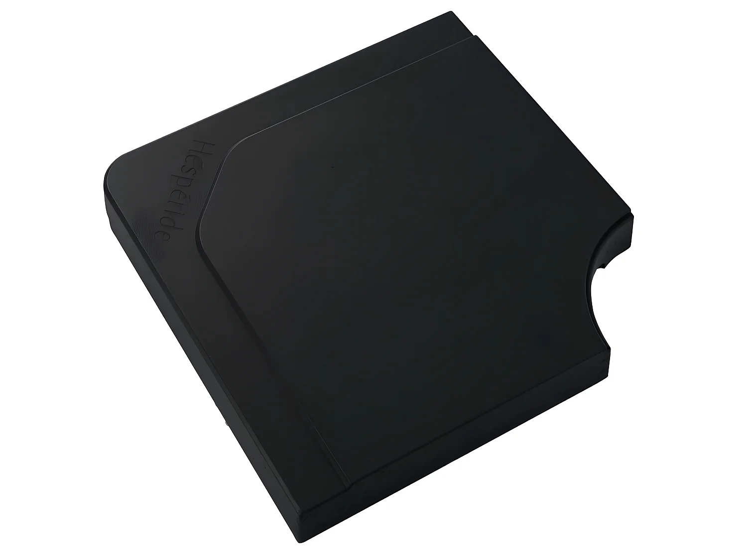 Dalle pour parasol 15 kg béton Stacio noir Hespéride