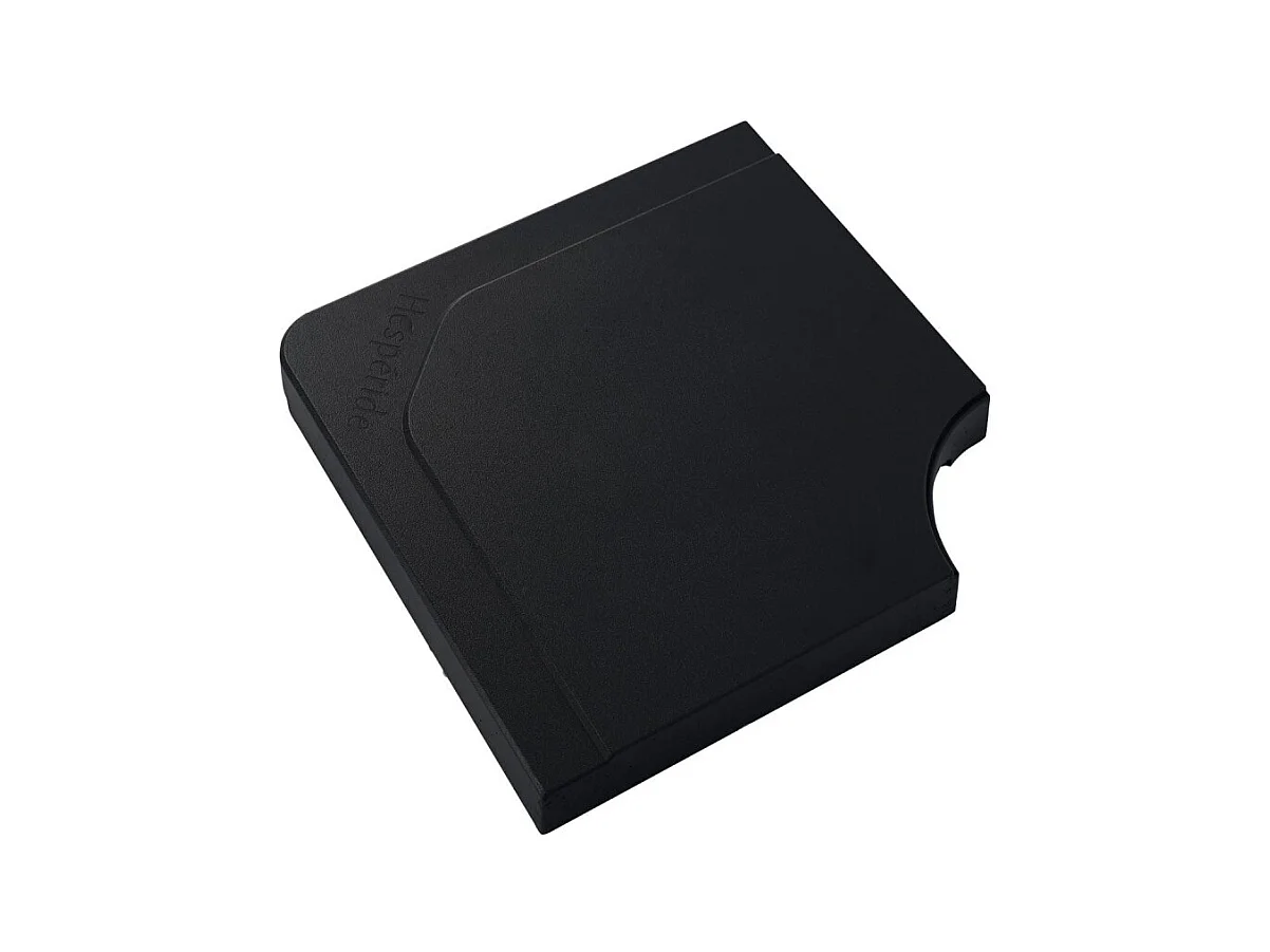 Dalle pour parasol 25 kg béton Stacio noir Hespéride