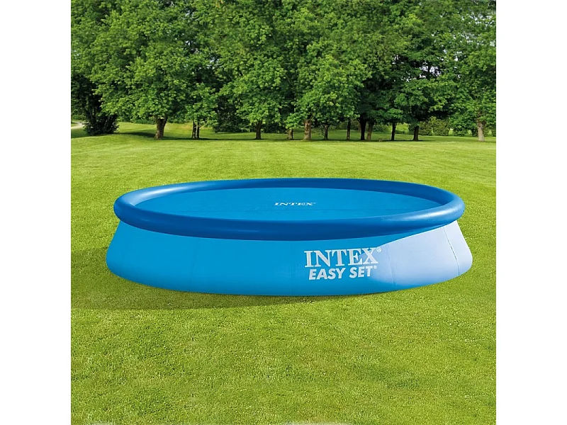 Cobertor solar para piscina Intex redondo azul Ø448 cm