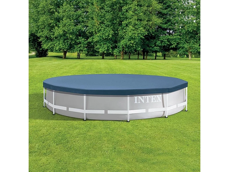 Bâche 3,66 m de diamètre pour piscine tubulaire ronde Intex