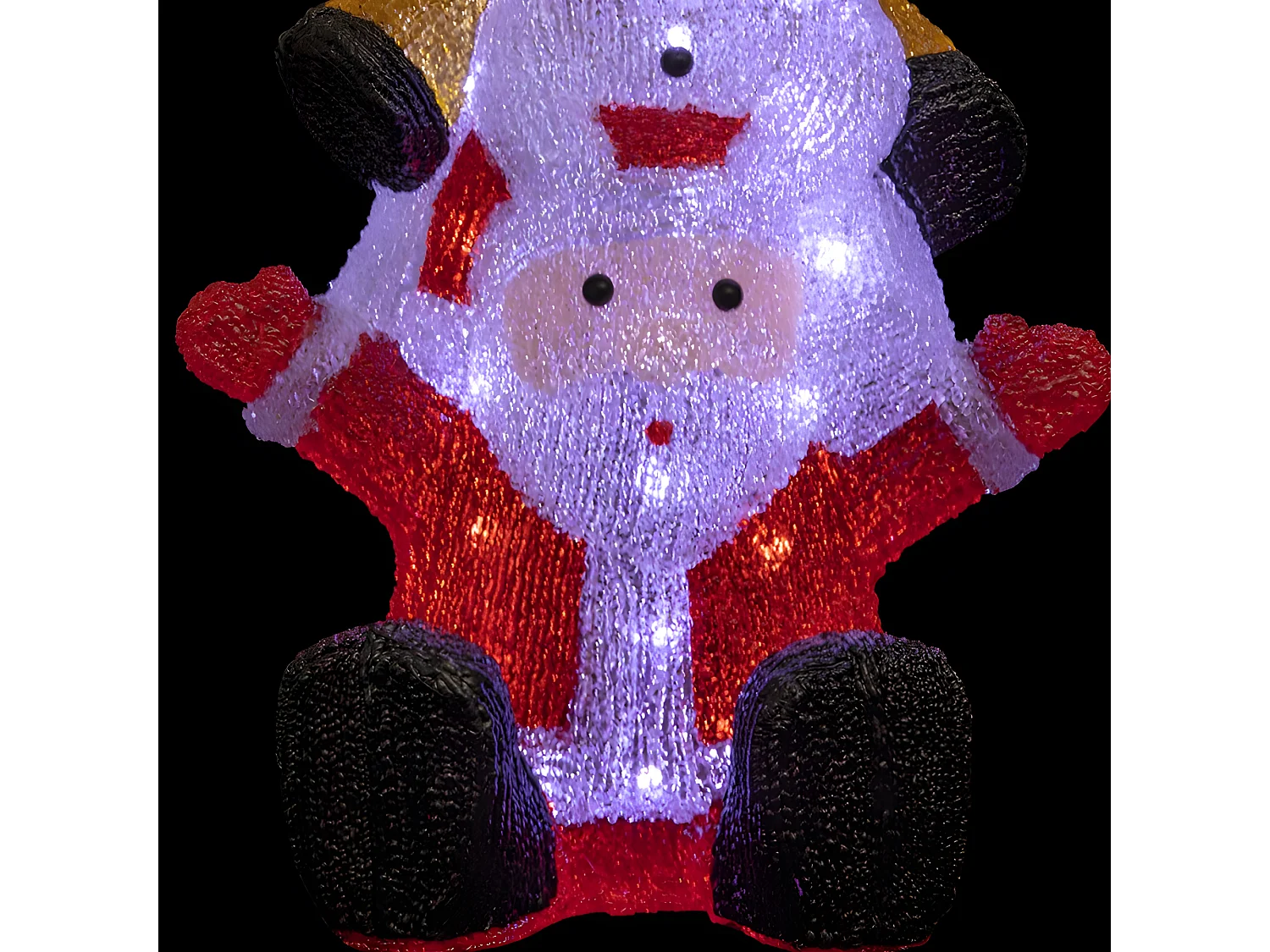 Décoration Lumineuse Led "Trio" 58cm Multicolore