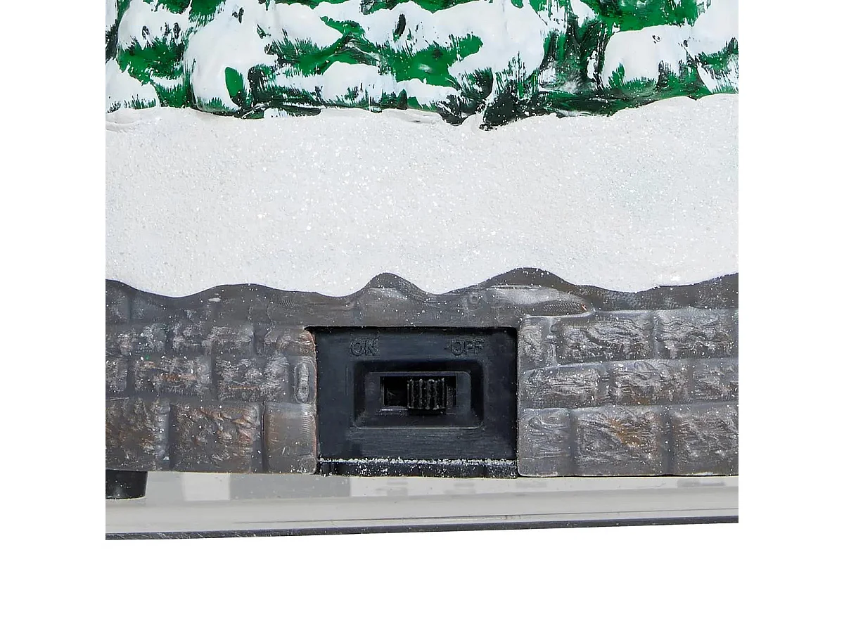 Village de Noël Église "Square" 20cm Multicolore