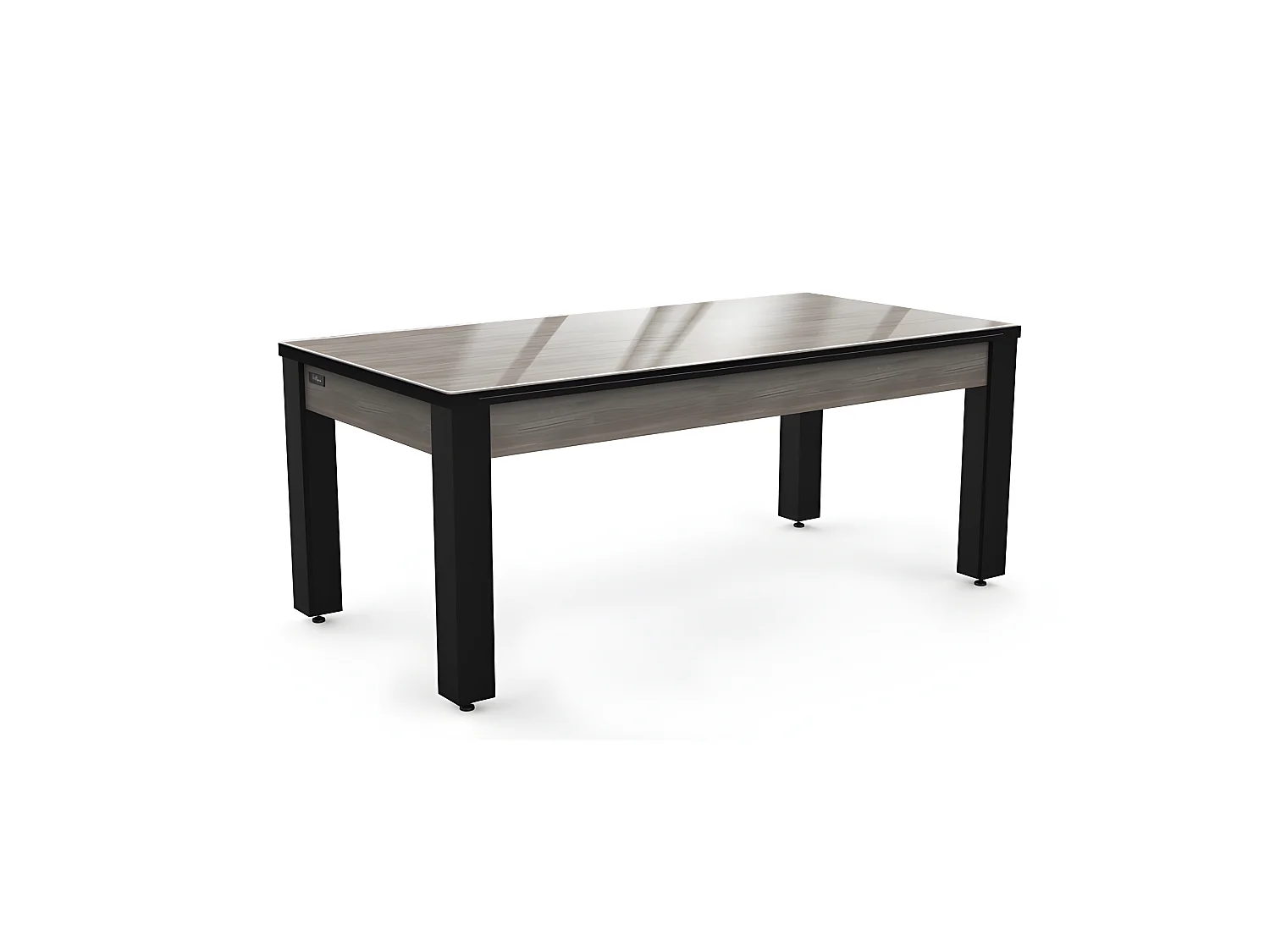 Tischschutz aus transparentem, wasserfestem PVC 213 x 119 cm