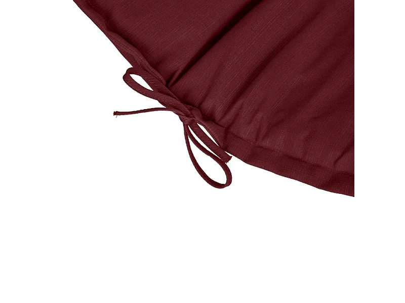 Coussin transat Korai 190 cm bordeaux Hespéride