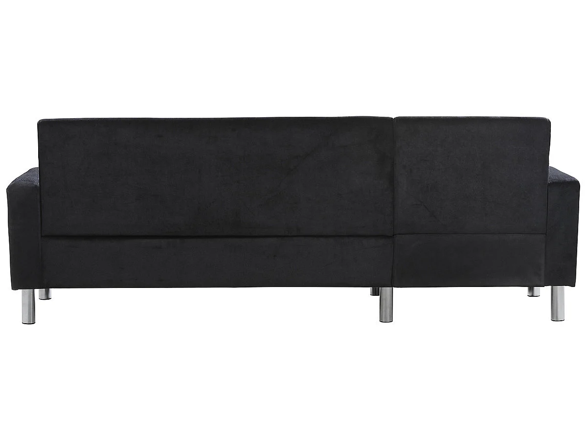Tapicerowana sofa narożnikowa odwracana "Rio" - 4 miejsca - Szary antracytowy