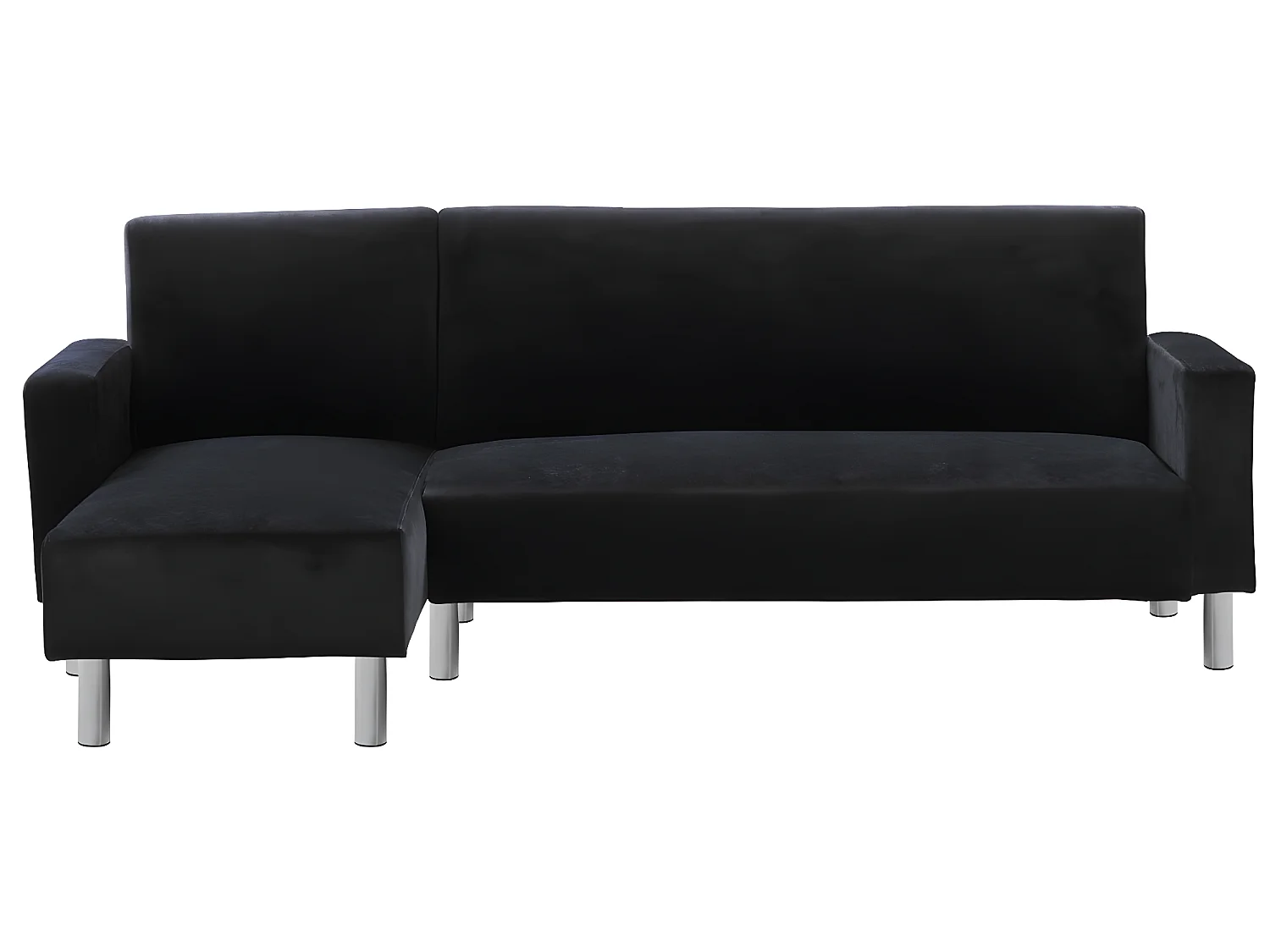Tapicerowana sofa narożnikowa odwracana "Rio" - 4 miejsca - Szary antracytowy