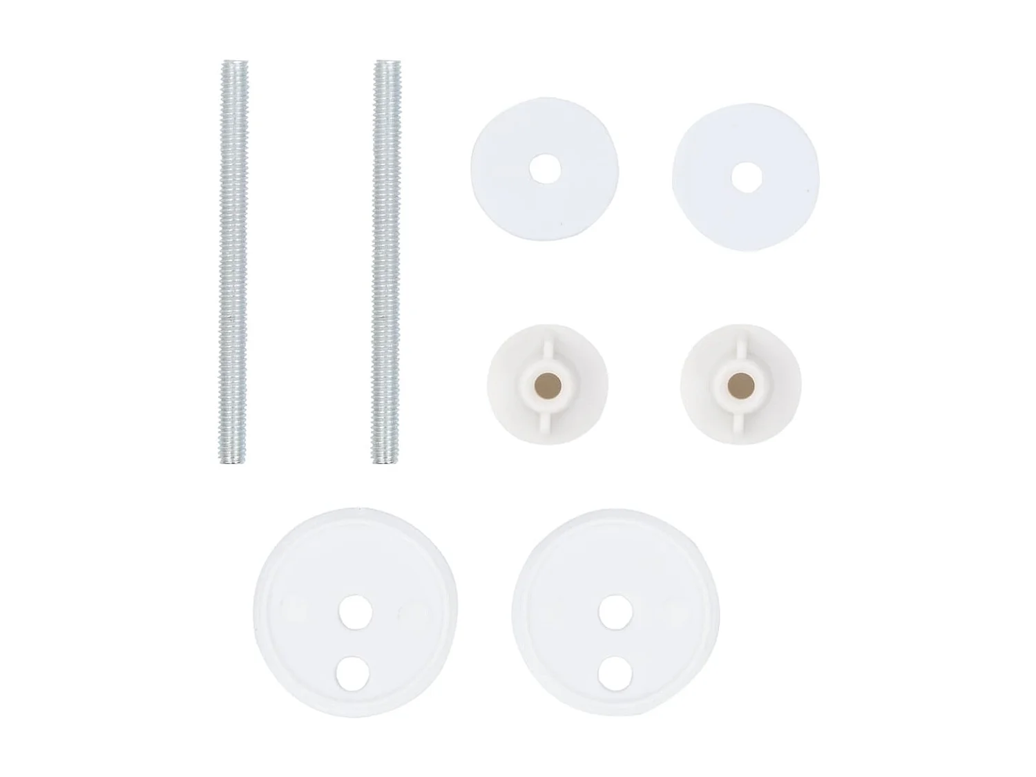 Lot de deux sièges effet bois marron 42.5 x 35.8 x 5 cm 02_0002963