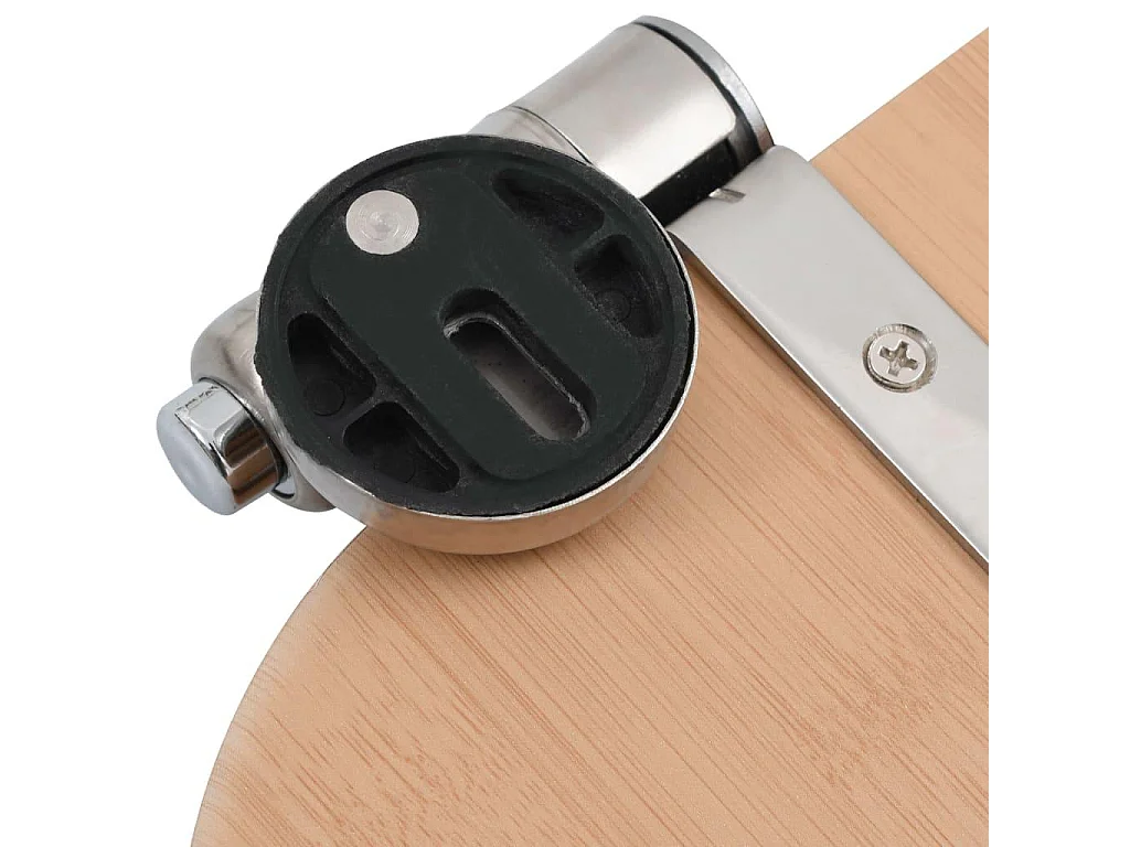 Conjunto de 2 assentos de vaso sanitário assento de vaso sanitário banheiro interior de casa banheiro mdf tampa macia de bambu 02_0002962