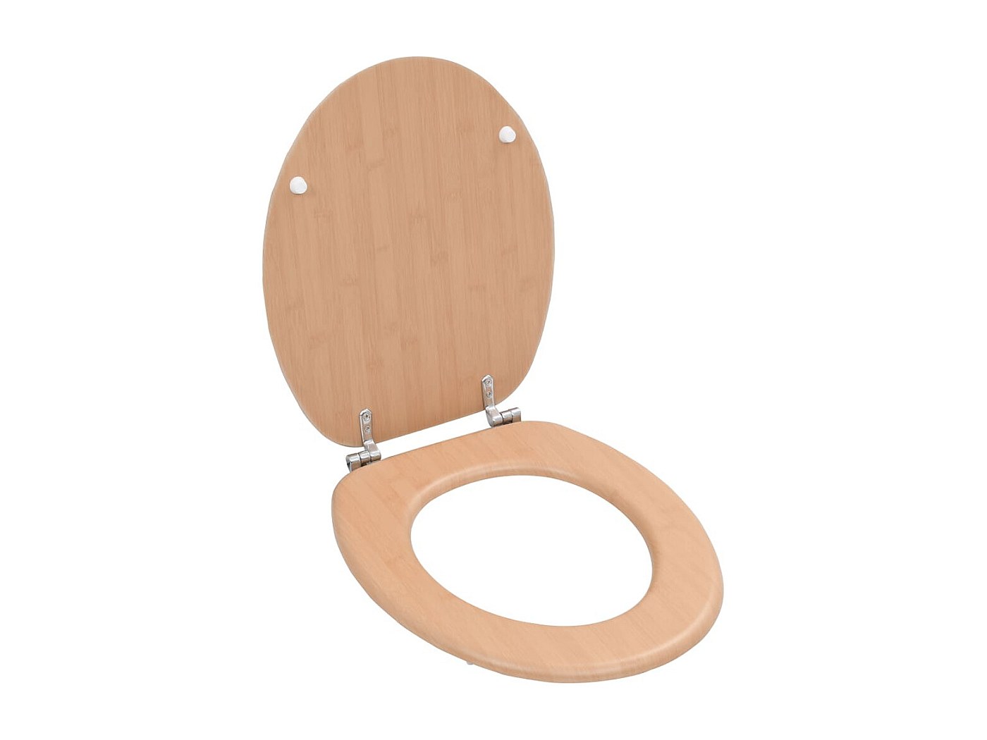 Asiento De Inodoro Con Tapa De Cierre Suave MDF Azul VidaXL | Leroy Merlin