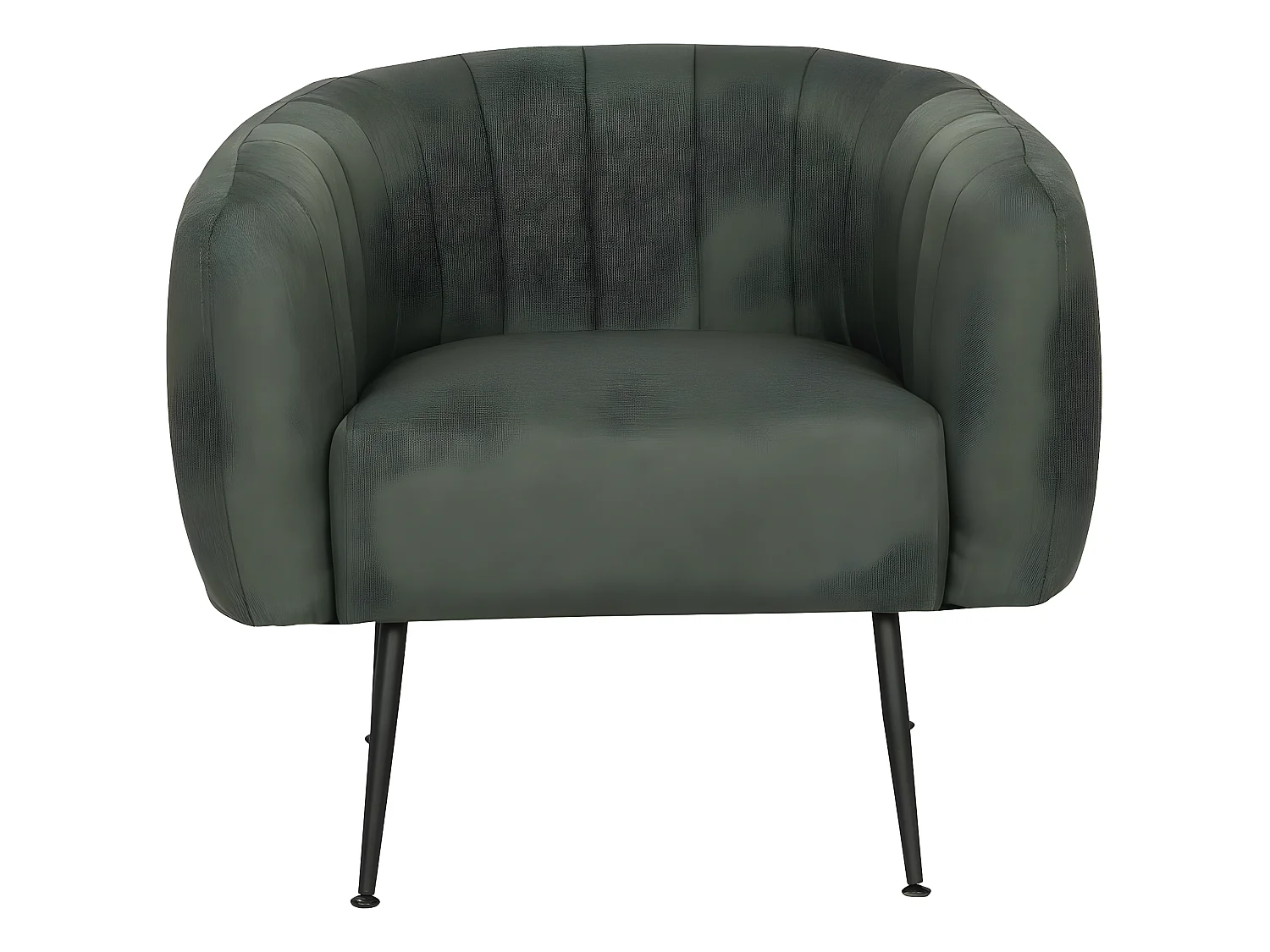 Sessel aus Stoff "Diana" - 1 Person - Dunkelgrau