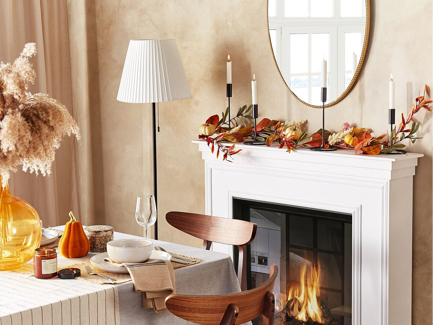 Guirlande 150 cm MARBELLA 150 cm Orange