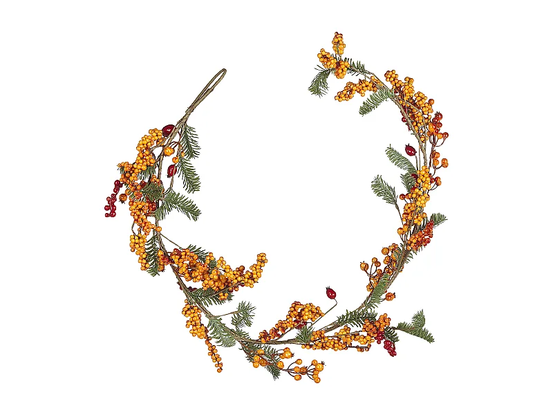 Girlanda 150 cm pomarańczowo-zielona OURENSE