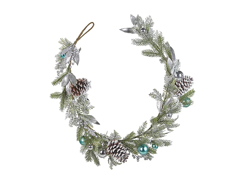 Guirlande groen/zilver 150 cm LLEIDA