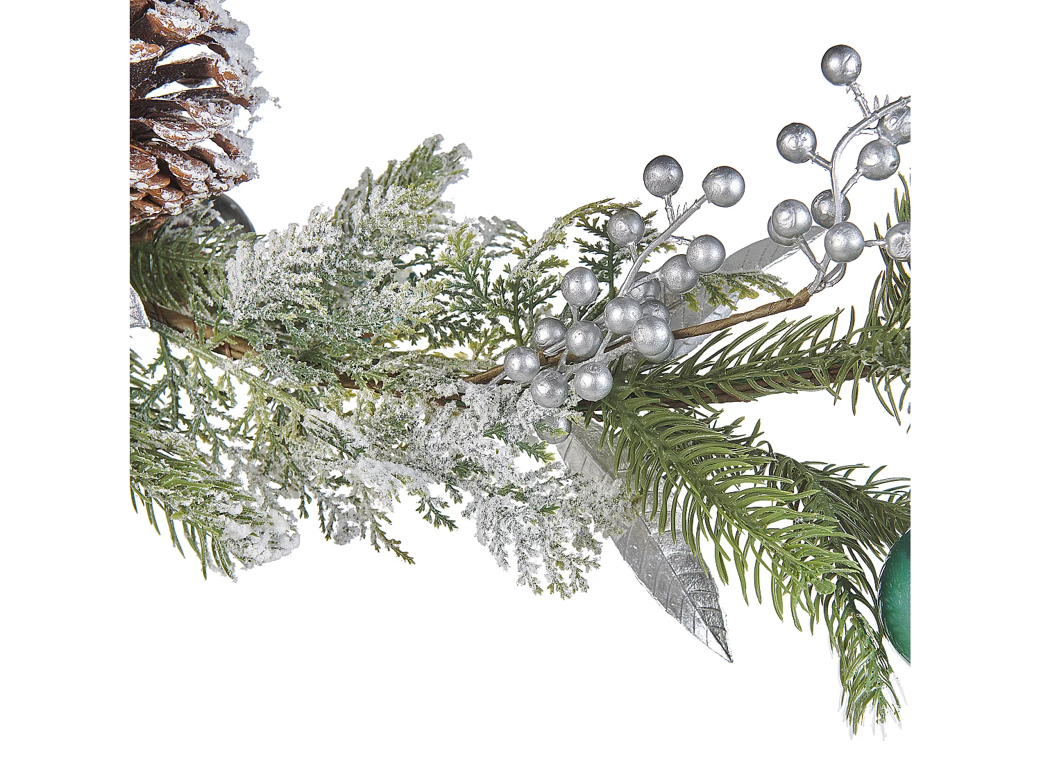 Guirlande groen/zilver 150 cm LLEIDA