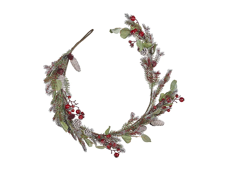 Guirlande de Noël IRUN 150 cm Rouge