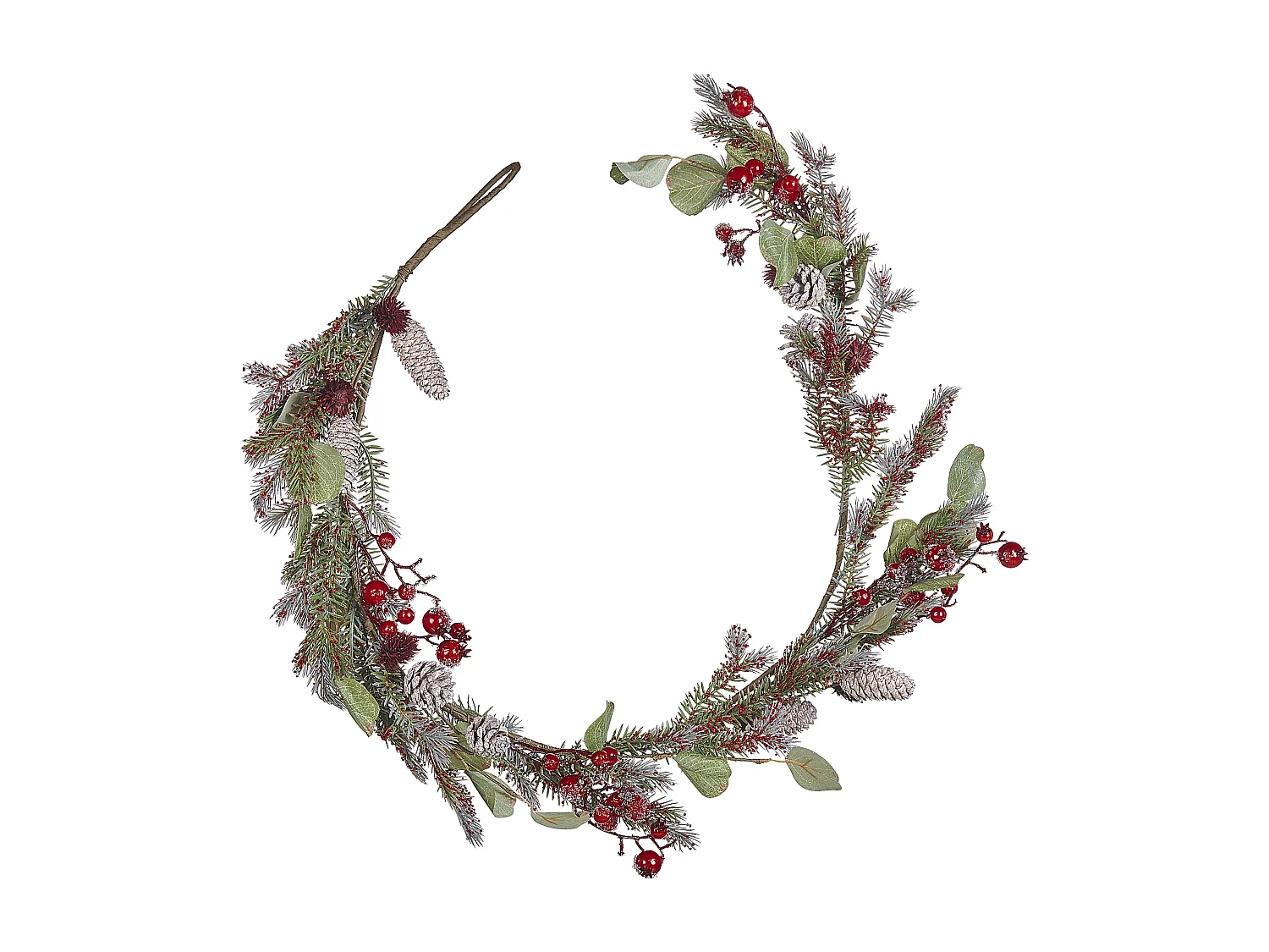 Guirlande groen/rood 150 cm IRUN