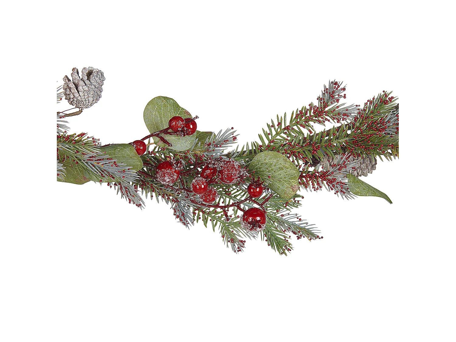 Guirlande 150 cm rouge et vert IRUN