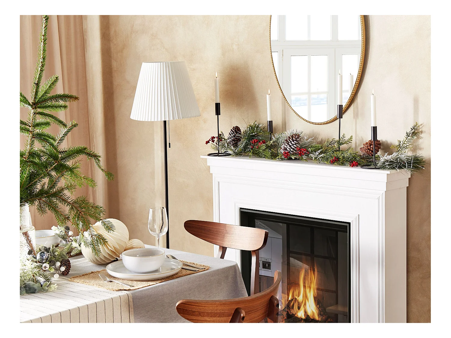 Guirlande groen 150 cm SORIA