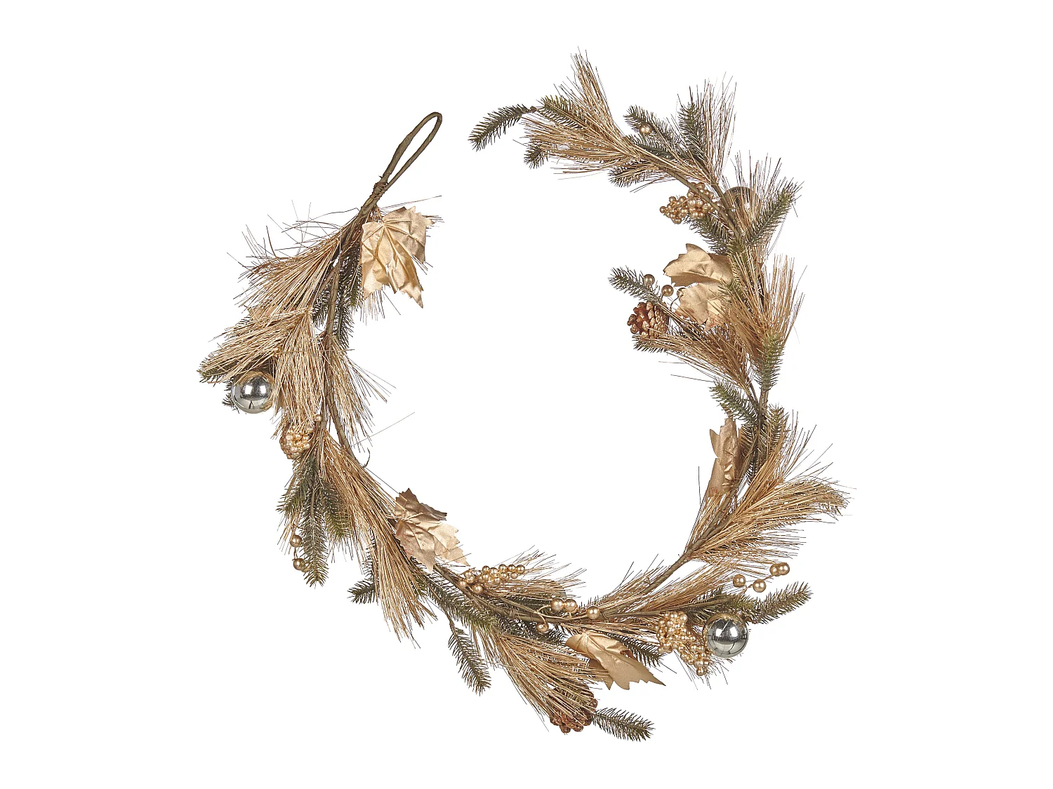 Guirlande de Noël MURCJA 150 cm Doré