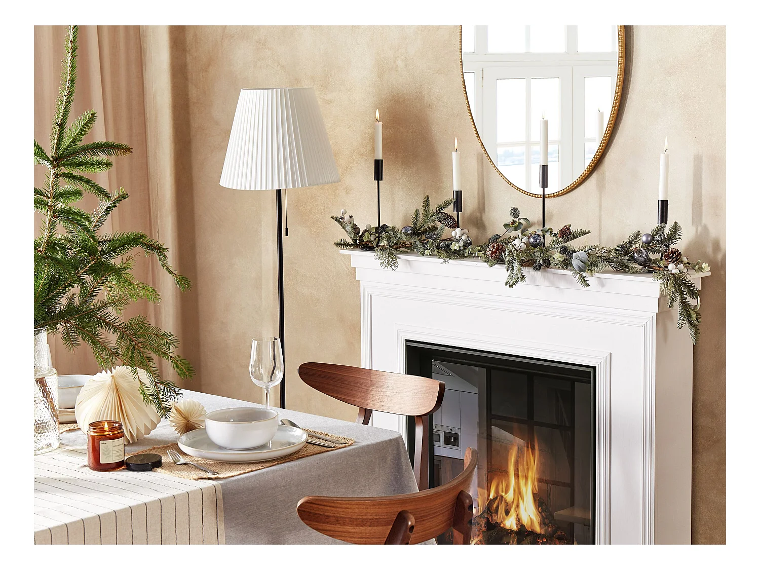 Guirlande groen 150 cm HUELVA