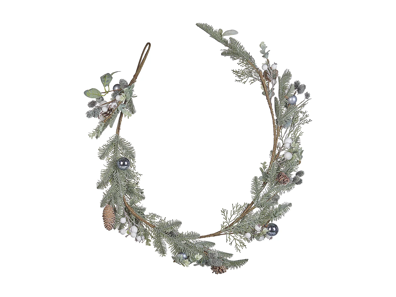 Guirlande de Noël HUELVA 150 cm Vert