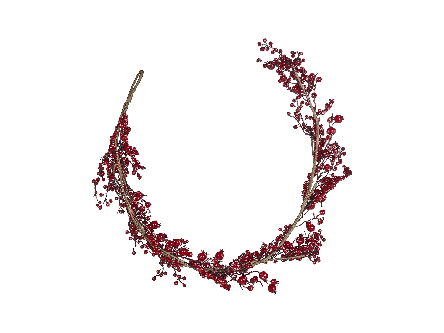 Świąteczna girlanda 150 cm czerwona TARIFA