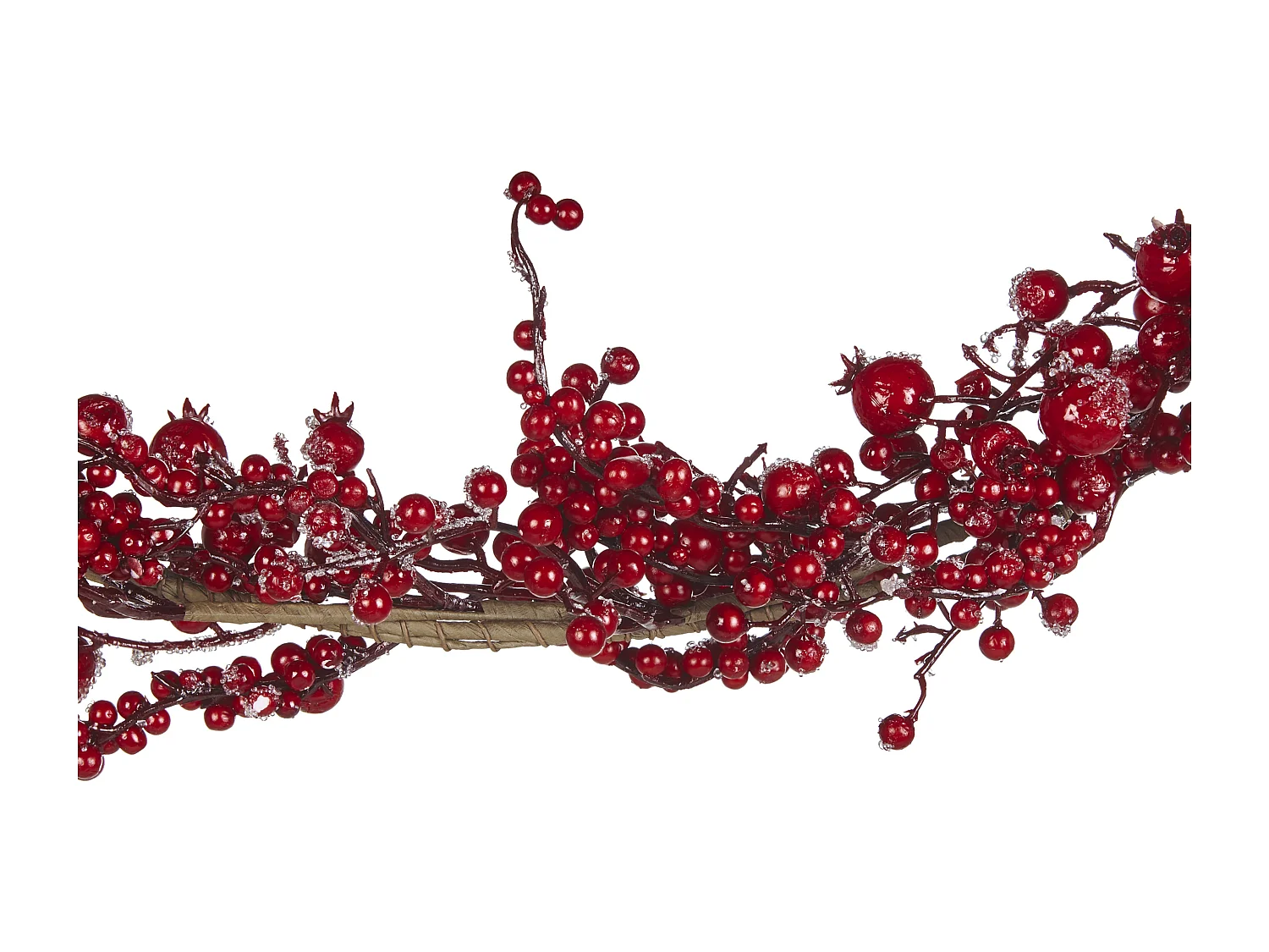 Guirlanda de Natal vermelha 150 cm TARIFA