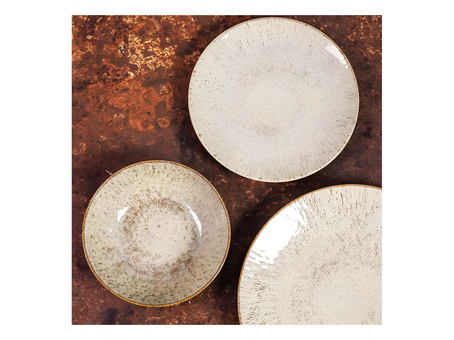 Service d'assiettes Akaris 18 pièces