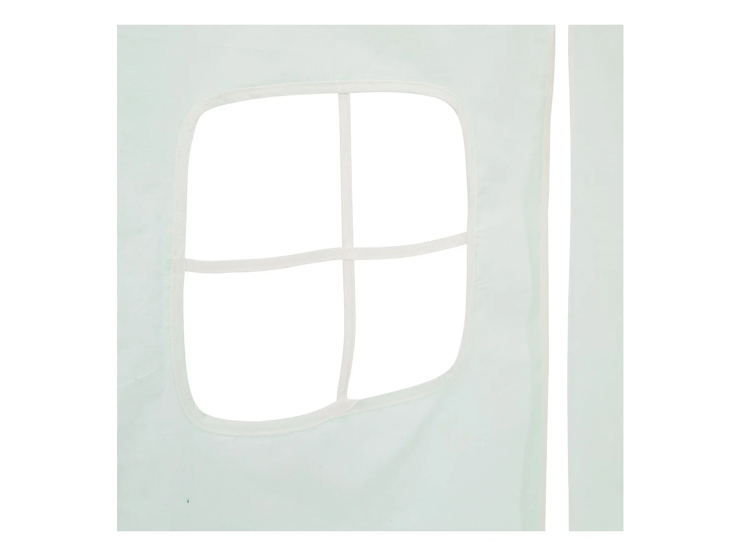 Hochbett 207,5x110x99,5 cm Weiß Grün