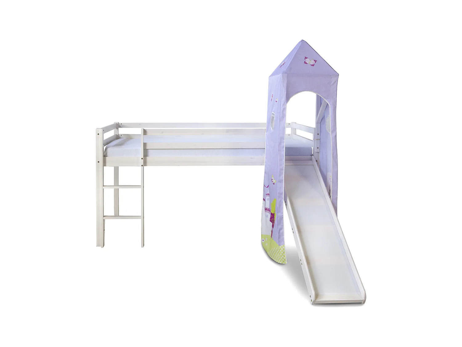 Hochbett 90x200 cm Kiefernholz