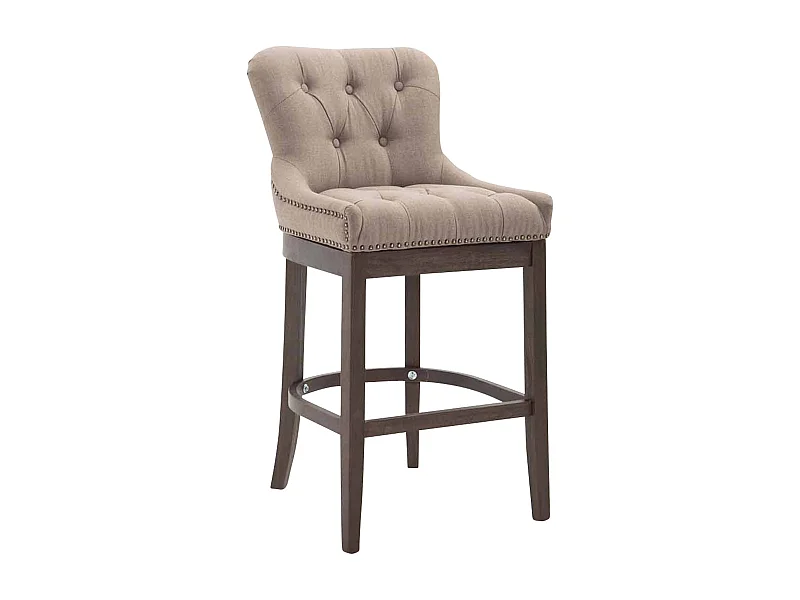 Tabouret de bar x1 bois marron 55 x 57 x 109 cm 10_0005061