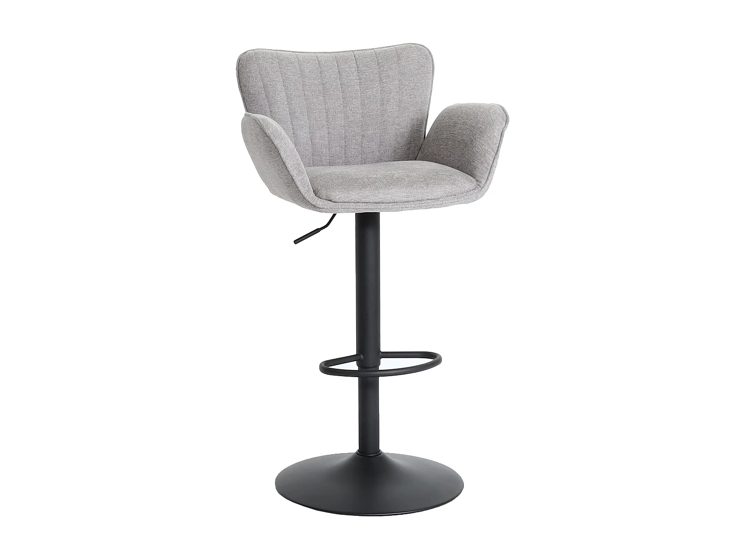 Tabouret de bar x1 métal grise 58 x 39 x 61 cm 04_0008589