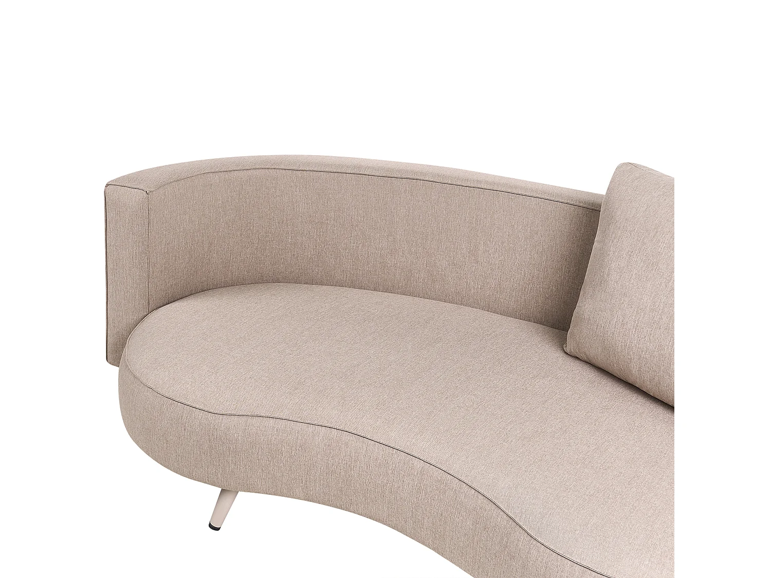 Canapé de jardin 3 places PARORI Côté droit Beige
