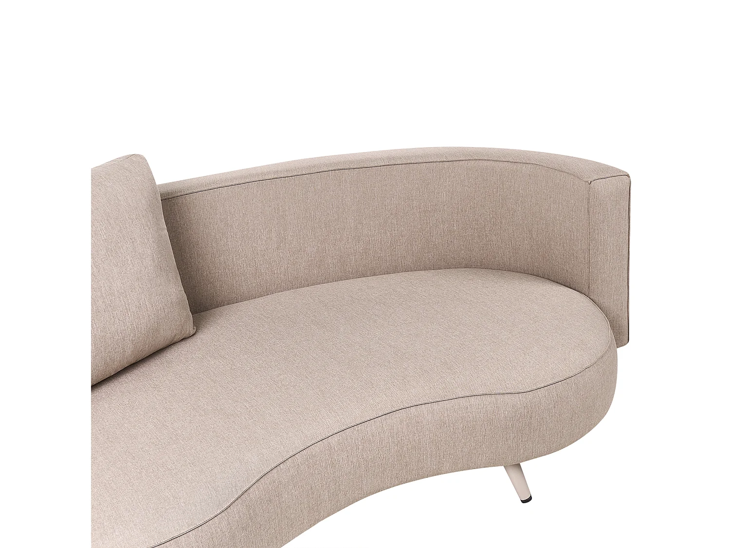 Canapé de jardin 3 places PARORI Côté droite Beige