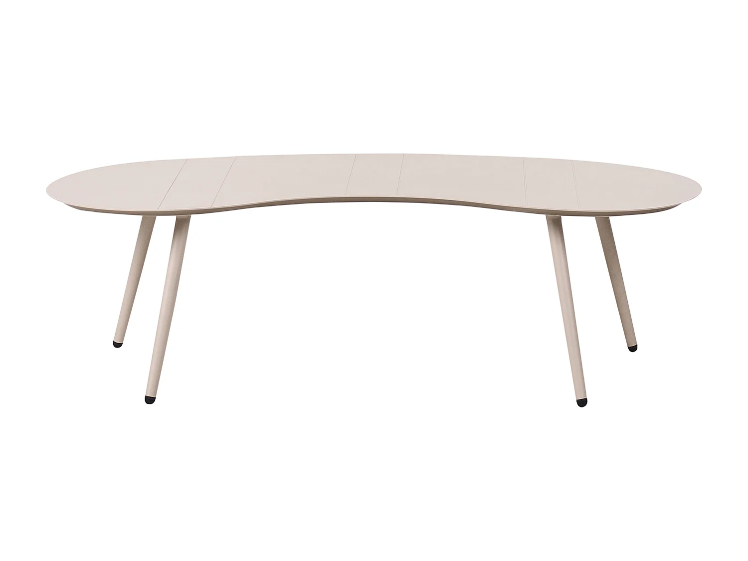 Table basse de jardin PARORI Métal Beige