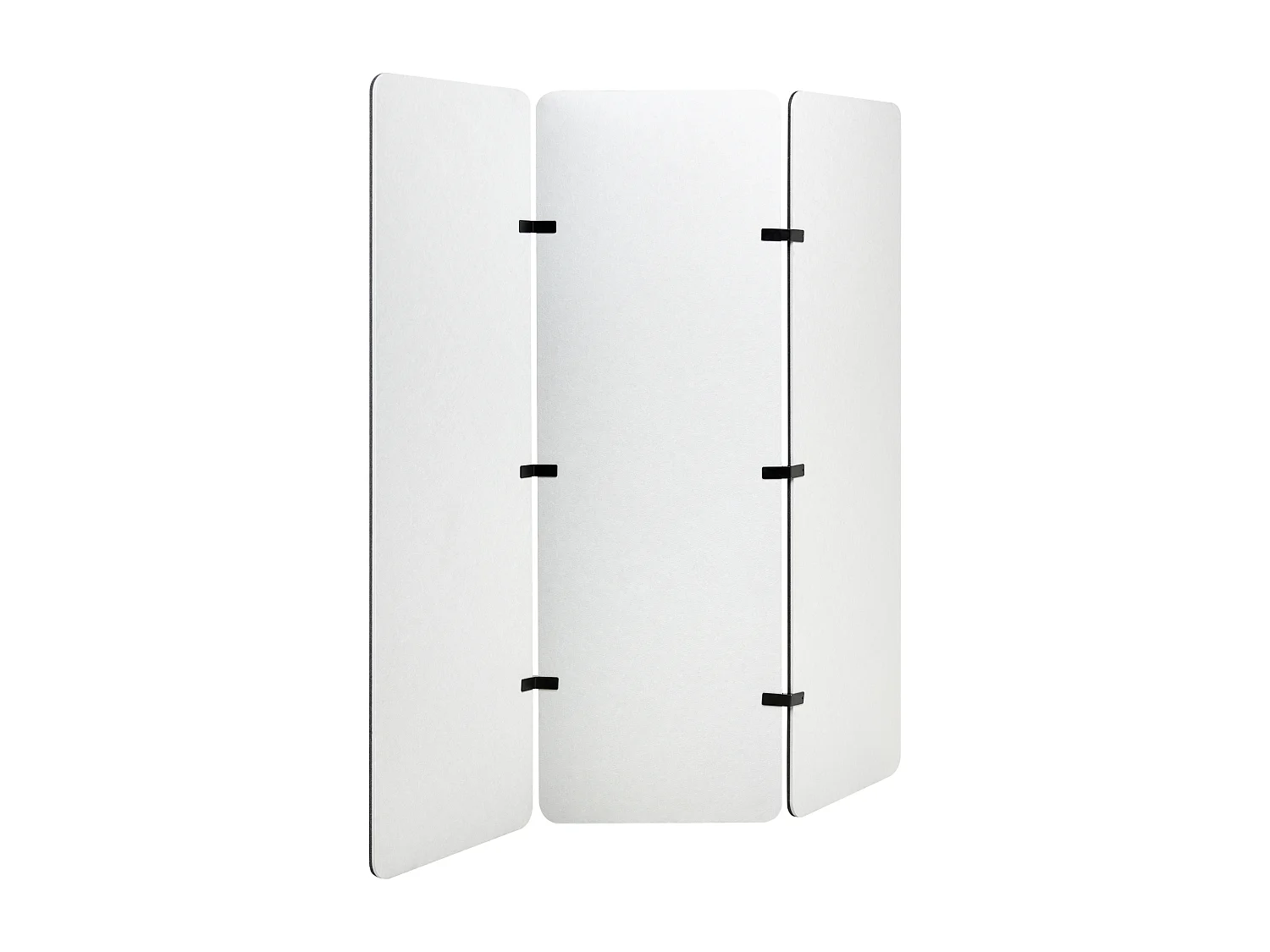 Séparateur de pièce à 3 panneaux FUTURA Gris foncé 180 cm 180 cm