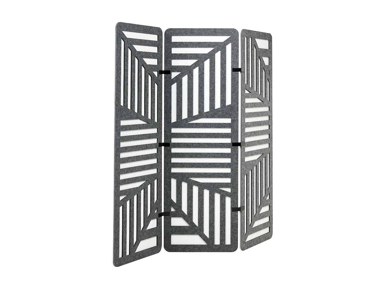 Séparateur de bureau FUTURA Gris foncé