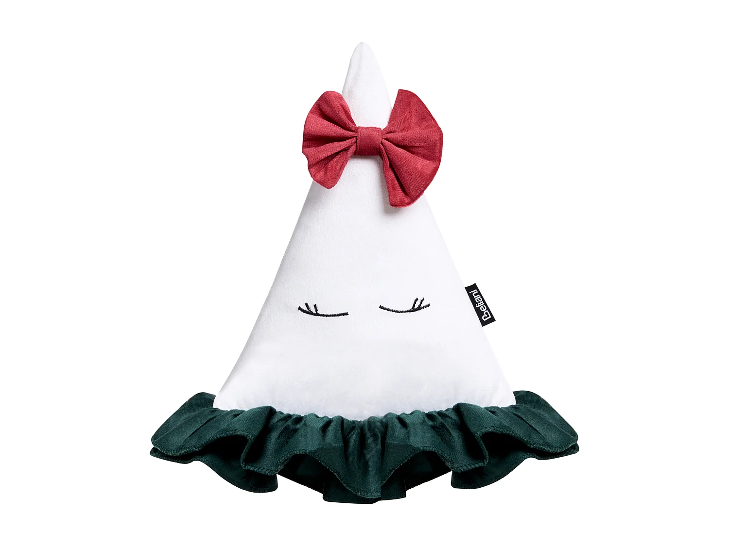 Lot de 3 coussins décoratifs NOELNEST Velours 30 x 35 cm 40 x 40 cm Multicolore Motif de Noël